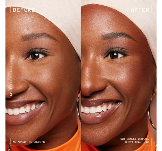 NYX Professional Makeup Buttermelt bronzer do twarzy w kompakcie 08 Butta Than U 5 g