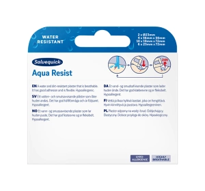 Salvequick Aqua Resist plastry opatrunkowe 22 sztuki