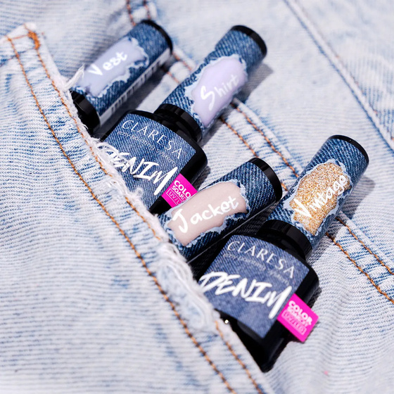 Claresa Denim hybrydowy lakier do paznokci Bag 5 g