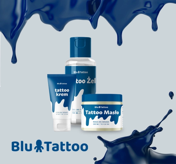 Blu Tattoo krem do pielęgnacji świeżego tatuażu 50 ml