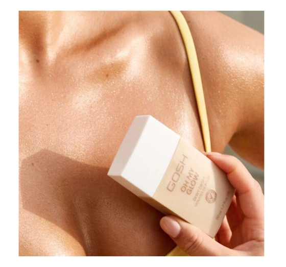 Gosh Oh My Glow rozświetlacz w płynie do twarzy i ciała 002 Dewy Drops 50 ml