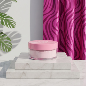 Lovely Ruby Chocolate różowy puder sypki do twarzy 6 g