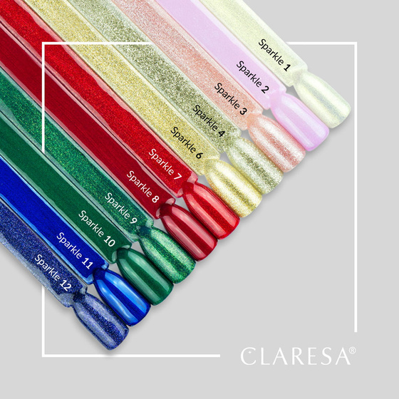 Claresa lakier hybrydowy Sparkle 3 5 g