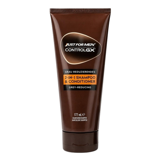 Just For Men Control GX szampon z odżywką redukujący siwiznę DUŻA pojemność 177 ml