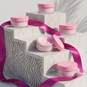 Lovely Ruby Chocolate różowy puder sypki do twarzy 6 g