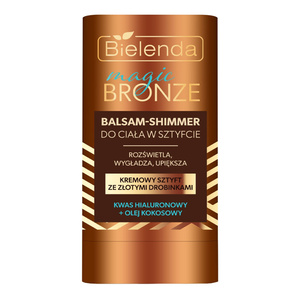 Bielenda Magic Bronze balsam-shimmer do ciała w sztyfcie 10 g