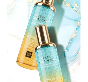 Farmstay Gold Collagen odżywcze serum i toner 2w1 ze złotem i kolagenem 130 ml