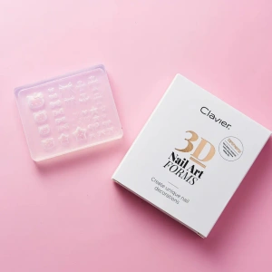 Clavier 3D Nail Art Forms silikonowe formy do ozdób 04