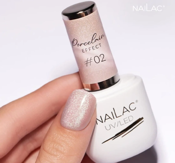 NaiLac Porcelain Effect lakier hybrydowy Cat Eye #02 7 ml