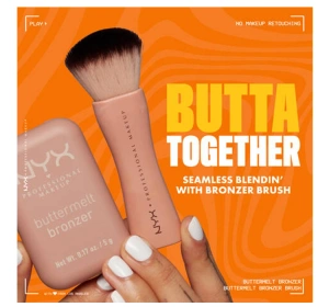 NYX Professional Makeup Buttermelt bronzer do twarzy w kompakcie 08 Butta Than U 5 g