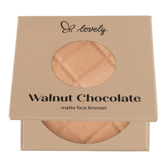 Lovely Walnut Chocolate matowy bronzer do twarzy 9 g
