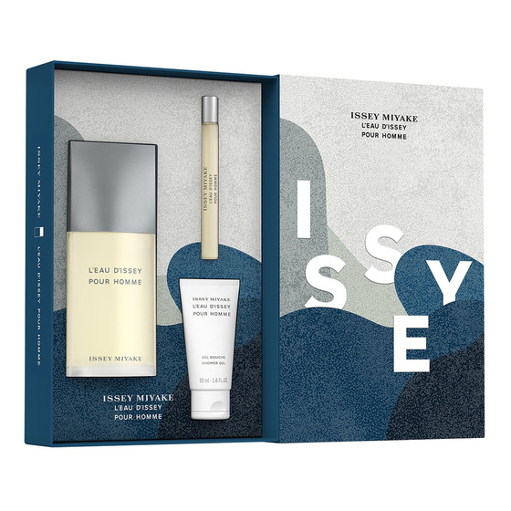 Issey Miyake L'Eau d'Issey Pour Homme woda toaletowa spray 125 ml + 10 ml + żel pod prysznic 50 ml