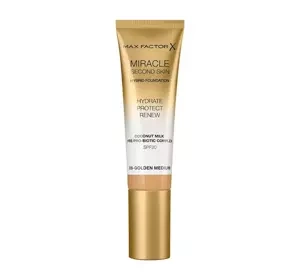 Max Factor Miracle Second Skin podkład 06 Golden Medium 30 ml