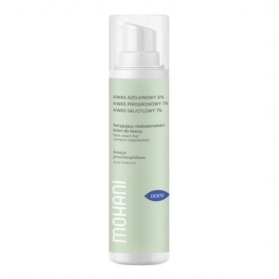 Mohani Derm korygujący niedoskonałości krem do twarzy 50 ml