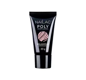 Nailac Poly Acryl & Gel akrylożel #Glamour Cover Bling 30g