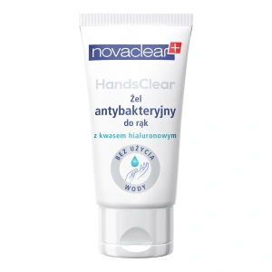 Novaclear HandsClear żel antybakteryjny do rąk z kwasem hialuronowym 50 ml