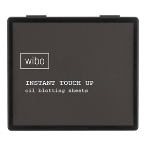 Wibo Instant Touch Up Oil Blotting Sheets bibułki matujące do twarzy w kompakcie z lusterkiem 100 sztuk