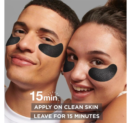 Garnier Charcoal Caffeine płatki pod oczy 2 sztuki