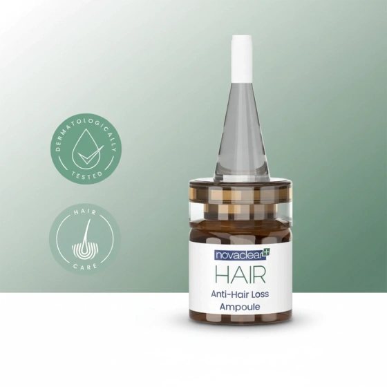 Novaclear Hair ampułki przeciw wypadaniu włosów 15 x 5 ml