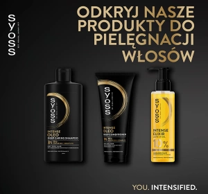 Syoss Oleo Intense szampon do włosów suchych, cienkich i matowych 440ml