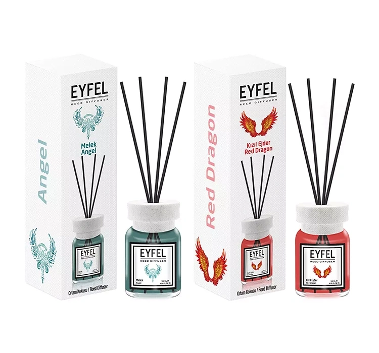 Набор диффузоров с палочками Eyfel Angel и Red Dragon, 2 шт по 120 мл