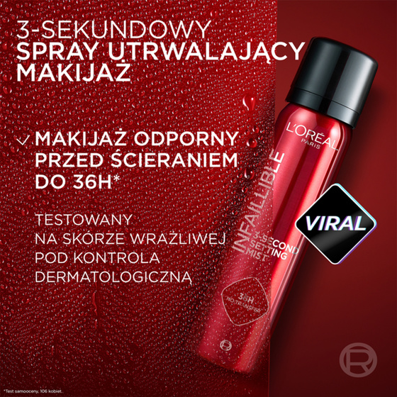 L'Oréal Paris Infaillible mgiełka utrwalająca makijaż 75 ml