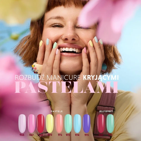 Semilac One Touch Pastels hybrydowy lakier do paznokci 966 Lavender Haze 7 ml 