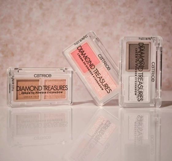 Catrice Diamond Treasures mini paletka cieni do powiek 020 Fairy Dust 2,8 g