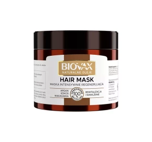 Biovax Naturalne Oleje intensywnie regenerująca maska do włosów 250 ml