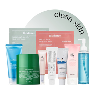 eZebra K-Beauty Set Rytuał Oczyszczający Clean Skin zestaw koreańskich kosmetyków oczyszczających