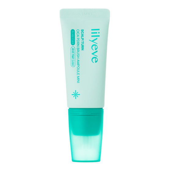 Lilyeve Scalp Turn Cica PDRN Brush Ampoule Mini przeciwłupieżowa ampułka do skóry głowy 30 ml