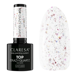 Claresa Top Crazy Quartz No Wipe top hybrydowy bez przemywania 5 g
