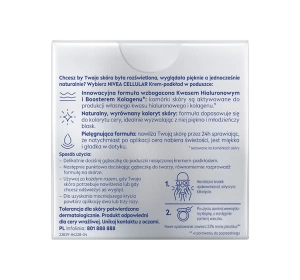 NIVEA Hyaluron Cellular Filler podkład w kompakcie SPF15 01 Hell 15 g