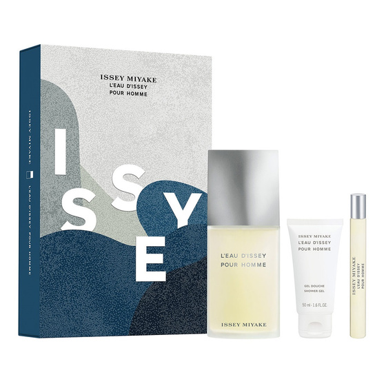 Issey Miyake L'Eau d'Issey Pour Homme woda toaletowa spray 125 ml + 10 ml + żel pod prysznic 50 ml
