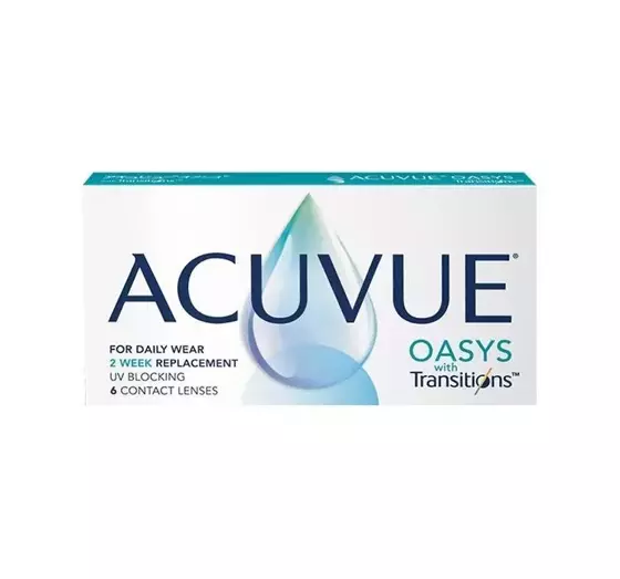 ACUVUE OASYS WITH TRANSITIONS 6 SZTUK -6.50/8.4