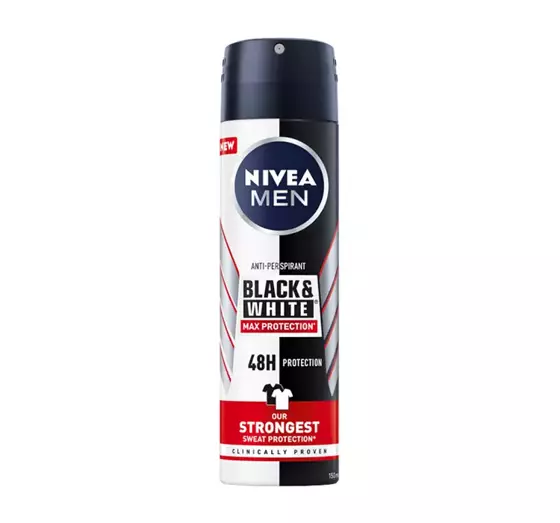 NIVEA MEN BLACK&WHITE MAX PROTECTION ANTYPERSPIRANT SPRAY 150ML