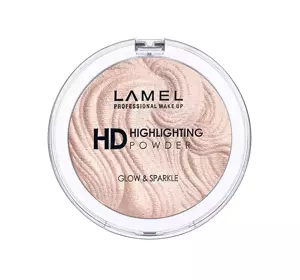 LAMEL HD HIGHLIGHTING POWDER ROZŚWIETLACZ DO TWARZY 402 WARM 12G